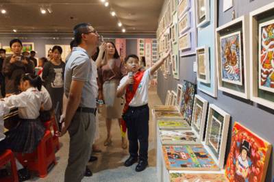 “美遇莞城”師生美術作品展盛大開幕，莞城美育成果璀璨亮相